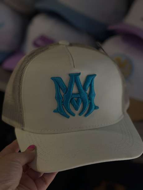 Gorra negra estampado BOSS cuadrícula