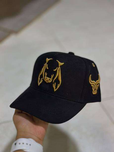 Gorra negra y beige D&Y El Aventurero
