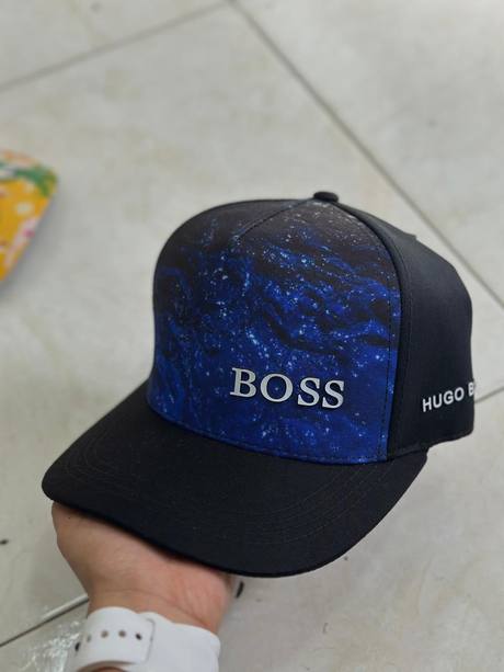 Gorra negra galaxia azul BOSS Hugo Boss