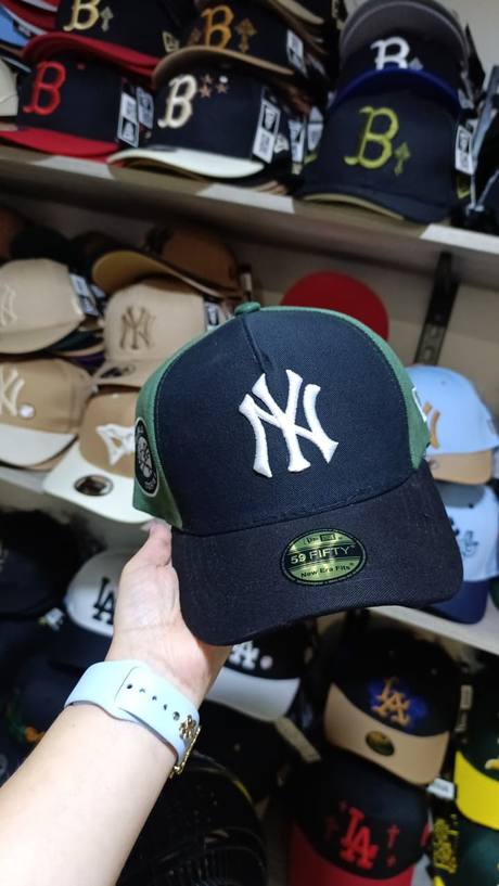 Gorra negra y verde bordado NY New York Yankees 59FIFTY